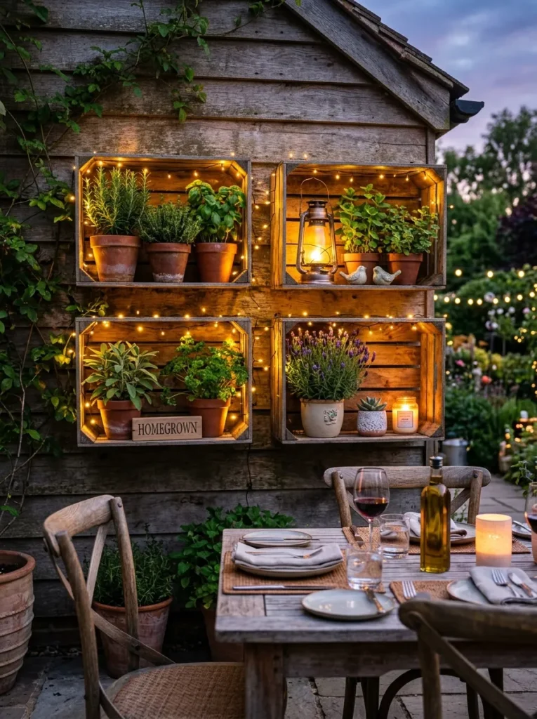 Crate Shelf Ideas