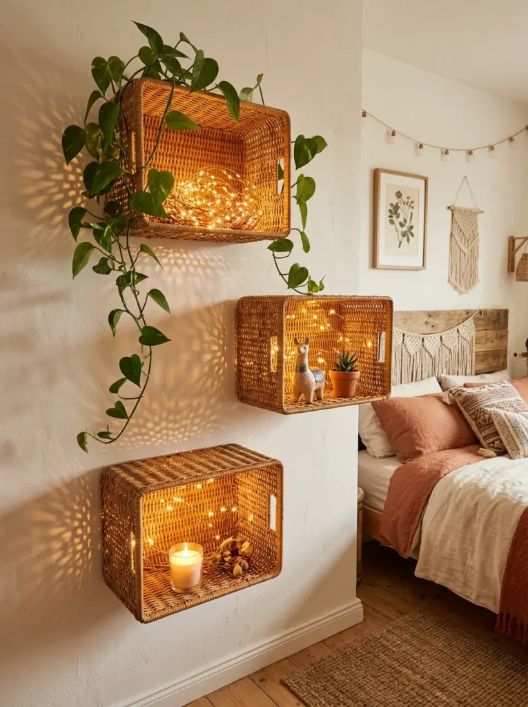 Crate Shelf Ideas