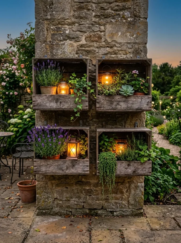 Crate Shelf Ideas