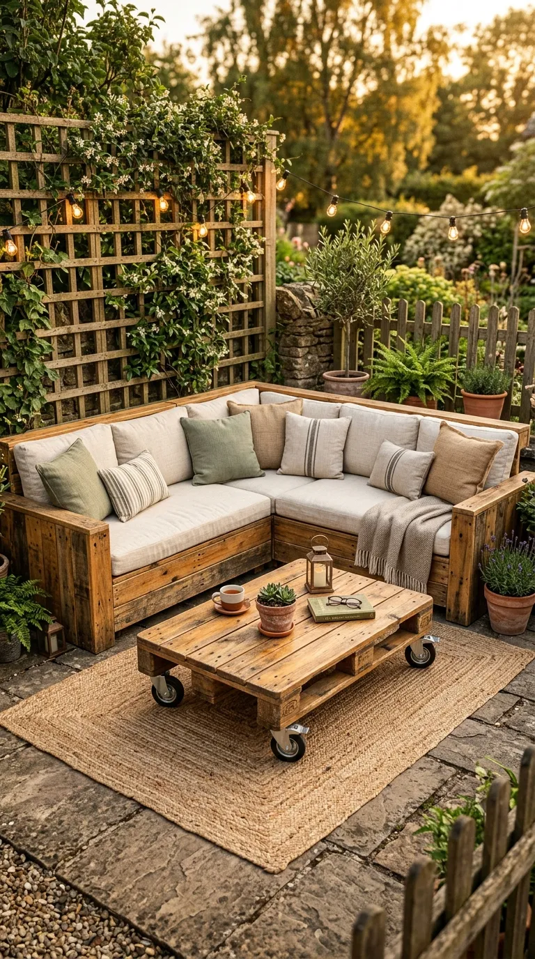 Pallet Furniture Ideas for Garden Patio Style
